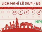 LỊCH NGHĨ LỄ 30/04/2025 VÀ NGÀY QUỐC TẾ LAO ĐỘNG : 01/05/2025 TẠI NP LOGISTICS