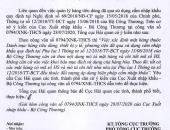 CẤM NHẬP KHẨU HÀNG TIÊU DÙNG ĐÃ QUA SỬ DỤNG
