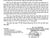 Công văn số 631/HQHP Quy Định Nhập khẩu Máy móc, Thiết bị đã qua sử dụng. 