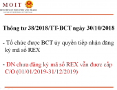 TỰ HỌC VỀ CƠ CHẾ NHÀ XUẤT KHẨU TỰ CHỨNG NHẬN XUẤT XỨ (R.E.X) KHI XUẤT HÀNG SANG THỊ TRƯỜNG CHÂU ÂU